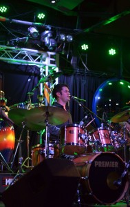 Daniel Harvey Drums and Vocals the Groove Doctors